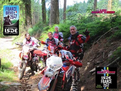 team enduro moto isde brive 2017